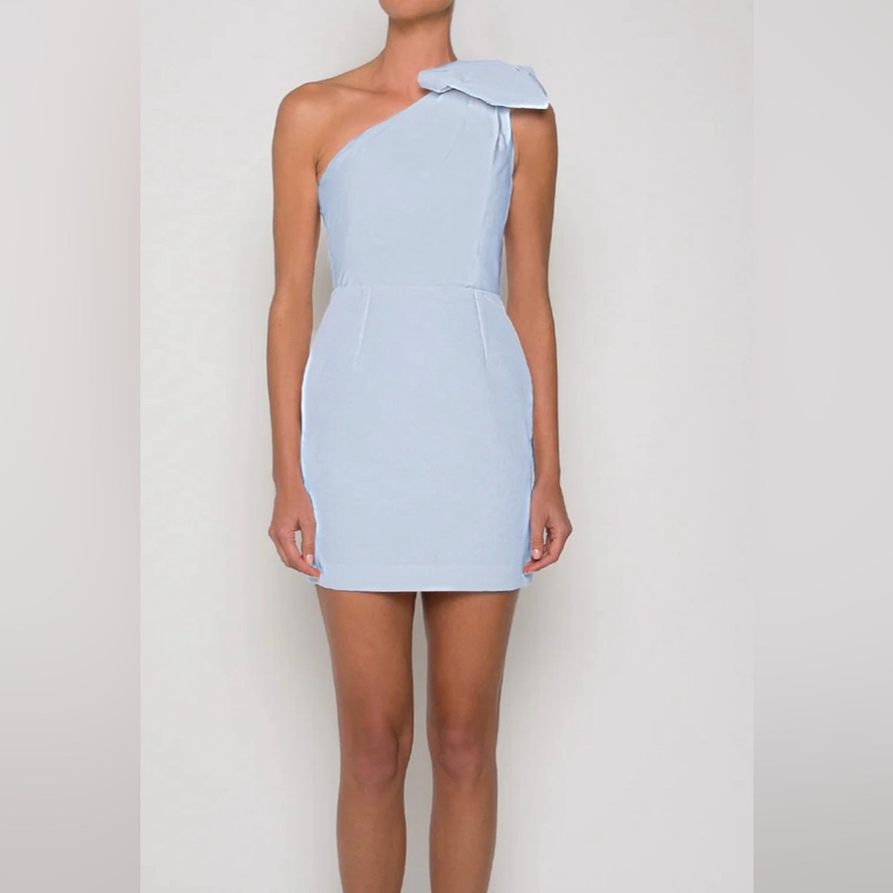 Alexia Maria pale blue Blair dress